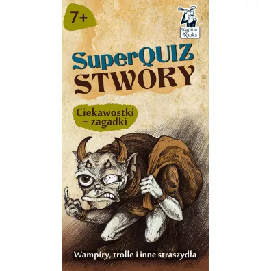 SuperQuiz. Stwory. Kapitan Nauka
