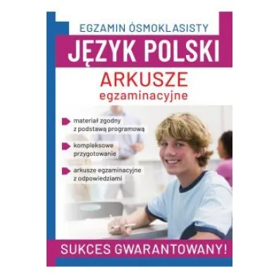 Egzamin �smoklasisty. J�zyk polski. Arkusze - Robert Chamczyk, Agnieszka Brzostowska