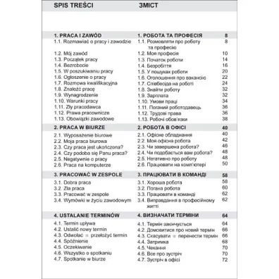 J�zyk polski dla Ukrai�c�w W pracy s�owa zwroty i zdania do codziennego u�ytku po polsku i ukrai�sku