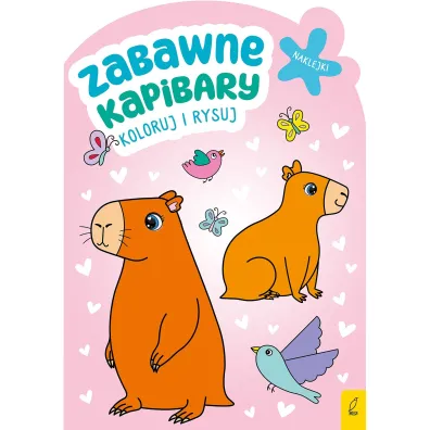Koloruj i rysuj. Zabawne kapibary