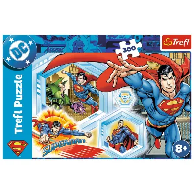 Puzzle 300 el. Niezniszczalny Superman Trefl