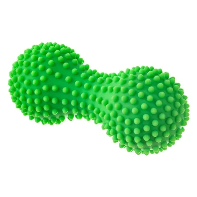 Tullo Fizjo Spiky Massage Wa�ek do masa�u duoball zielony 15,5 cm