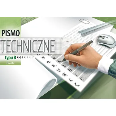 Kreska Blok pismo techniczne typu B proste A4