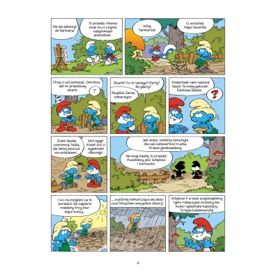 Smerfy i fioletowa fasola. Przygody Smerf�w. Tom 35