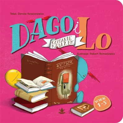 Dago i Lo Czytanie ksi��ek Cz�� 5 - Robert Romanowicz, Dorota Kassjanowicz