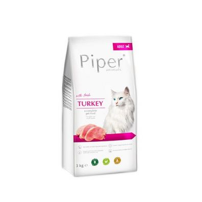 Piper Karma sucha dla kotów z indykiem 3 kg