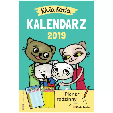Kicia Kocia. Kalendarz 2019 - Anita G�owi�ska