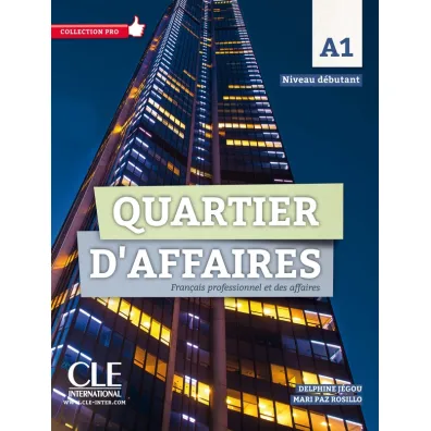 Quartier d'affaires A1 podr�cznik + DVD - Delphine Jegou, Paz Rosillo Mari