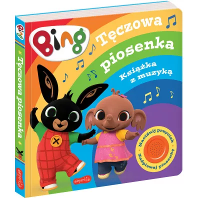 Bing. T�czowa piosenka. Ksi��ka z muzyk�