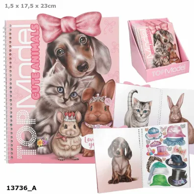 Zestaw Dress Me Up Cute Animals Top Model 13736A