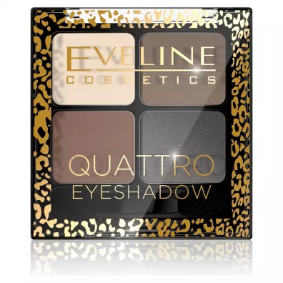 Eveline Cosmetics Quattro Eyeshadow poczw�rny cie� do powiek 10 7.2 g