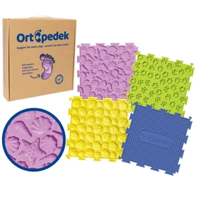 Ortopedek - maty sensoryczne 4 elementy Askato
