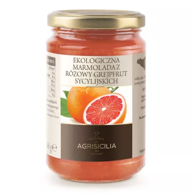 Agrisicilia Marmolada z r�owych grejpfrut�w sycylijskich 360 g Bio