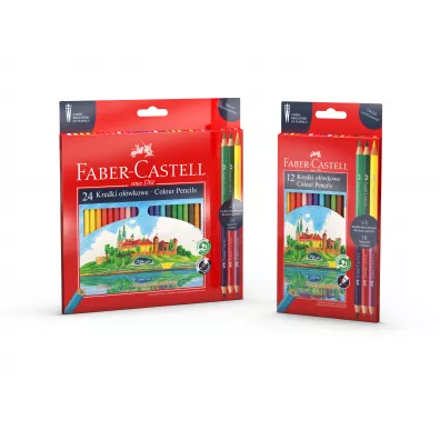 Faber-Castell Kredki o��wkowe Wawel 24 szt.