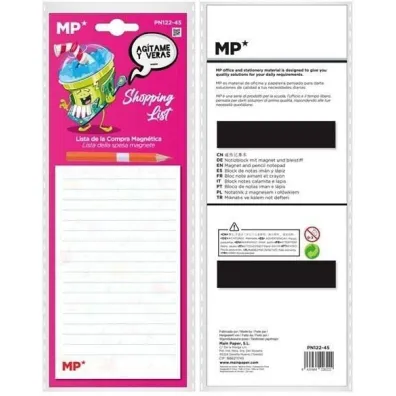 Mp Main Paper Notes magnetyczny na lod�wk� z o��wkiem