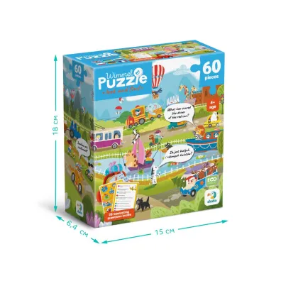 Puzzle 60 el. Wimmel - Wonderful Transport Dodo
