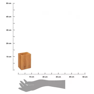 5five Simply Smart Bambusowy kubek azienkowy Terre Brzowy