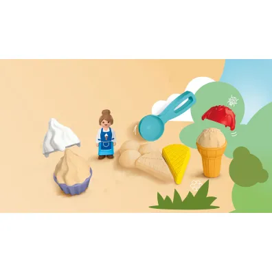 Playmobil Junior Lodziarnia z piasku 72006