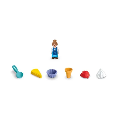 Playmobil Junior Lodziarnia z piasku 72006