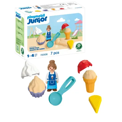 Playmobil Junior Lodziarnia z piasku 72006