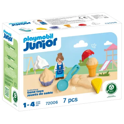 Playmobil Junior Lodziarnia z piasku 72006