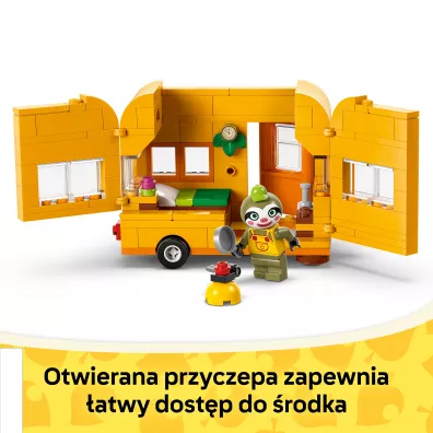 LEGO Animal Crossing Leif i jego karawan oraz sklep ogrodniczy 77054