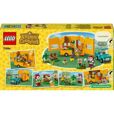 LEGO Animal Crossing Leif i jego karawan oraz sklep ogrodniczy 77054