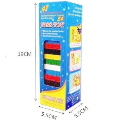 Jenga drewniana Merkpol