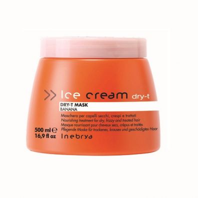 Inebrya Ice Cream Dry-T Mask maska odywczo-rekonstruujca do wosw suchych 500 ml