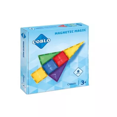 Magnetyczne klocki konstrukcyjne Basic 8 el.