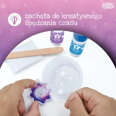 Zestaw do robienia bi�uterii – talizman 8 szt. Eclipsia Nebulous Stars