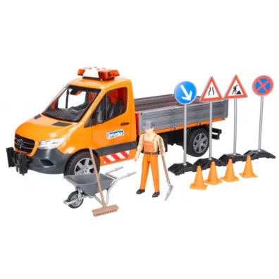 Auto MB Sprinter komunalny z figurk�