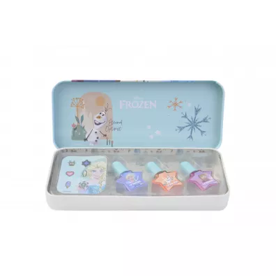 Zestaw lakierw do paznokci dla dzieci Frozen Lip Smacker Nail Polish Tin Markwins