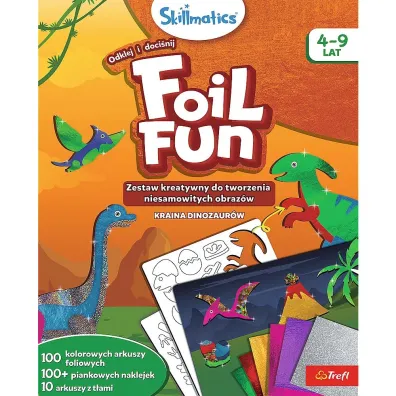 Zestaw kreatywny Skillmatics Foil Fun Kraina Dinozaur�w Grasper Global Private Limited