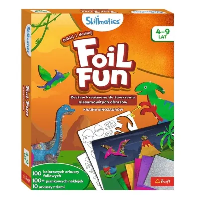 Zestaw kreatywny Skillmatics Foil Fun Kraina Dinozaur�w Grasper Global Private Limited