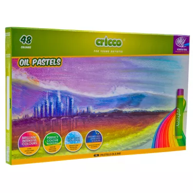 Cricco Pastele olejne 48 szt.
