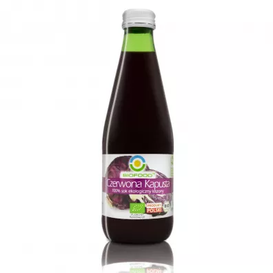 Bio Food Sok z czerwonej kapusty kiszonej 300 ml Bio