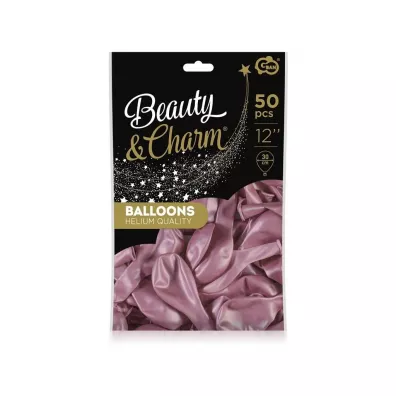 Godan Balony Beauty&Charm metaliczne 30cm