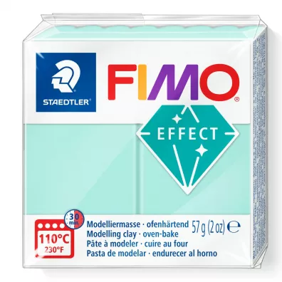 Staedtler Masa plastyczna termoutwardzalna Effect, mi�towa pastelowa, 57g, kostka