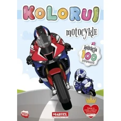 Motocykle. Koloruj