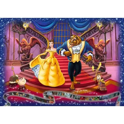 Puzzle 1000 el. Disney Classics - Pi�kna i Bestia Ravensburger