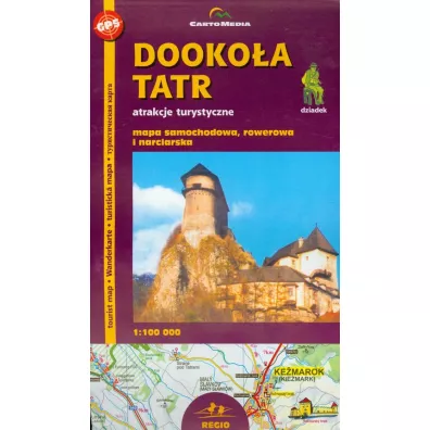 Dooko�a Tatr mapa