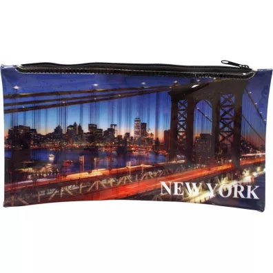 Panta Plast Pirnik z nadrukiem na suwak New York