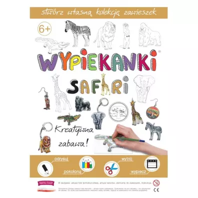 Wypiekanki safari - kreatywna zabawa! Fabryka Frajdy