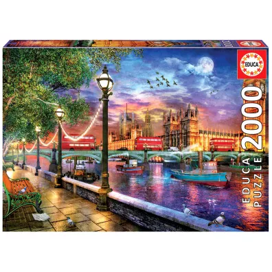 Puzzle 2000 el. Londyn, Dominic Davison Educa