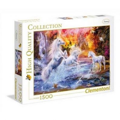 Puzzle 1500 el. High Quality Collection. Dzikie jednoroce Clementoni