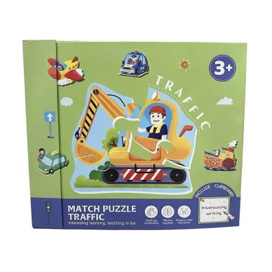 Puzzle i tablica sucho�cieralna z d�ugopisem Adar