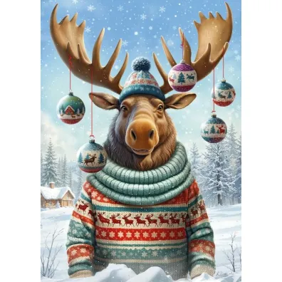 Puzzle 500 el. It Moose Be Love 20395 CherryPazzi