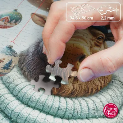 Puzzle 500 el. It Moose Be Love 20395 CherryPazzi