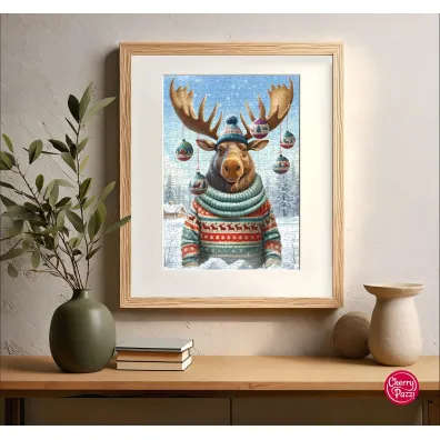Puzzle 500 el. It Moose Be Love 20395 CherryPazzi